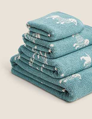 Pure Cotton Sausage Dog Towel