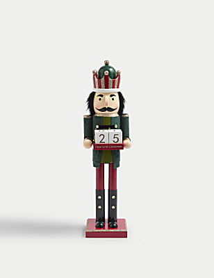 Nutcracker Advent Decoration
