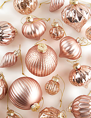 20pk Glass Baubles