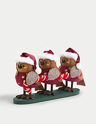 Robin & Candy Cane Room Decoration