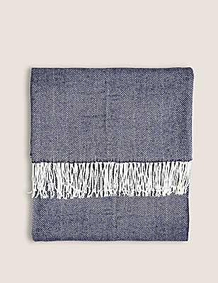 Herringbone Throw