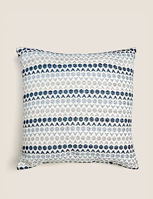 Hexagon Geometric Cushion