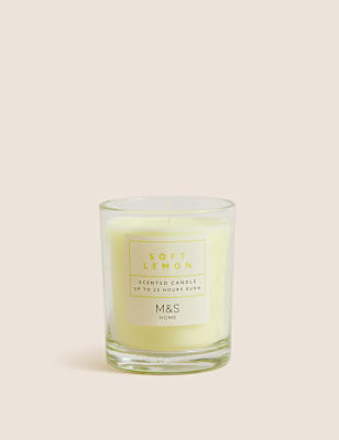 Soft Lemon Scented Candle
