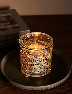 Blooming Lovely Light Up Candle