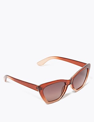 Angular Cat Eye Sunglasses