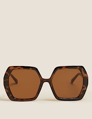 Angular Oversized Sunglasses