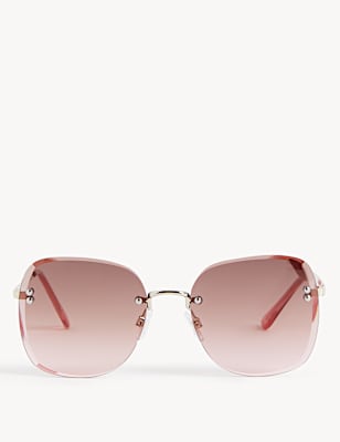 Rimless Square Sunglasses