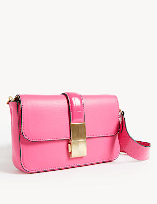 Faux leather Cross Body Bag