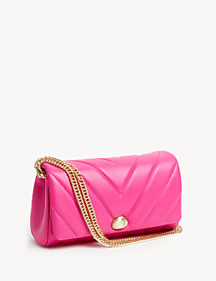 Quilted Chain Strap Shoulder Bag