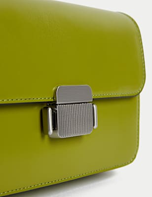 Faux Leather Cross Body Bag