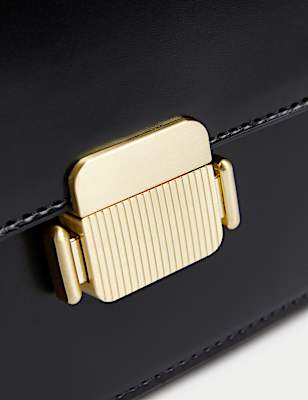 Faux Leather Cross Body Bag