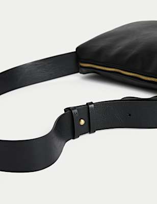 Faux Leather Sling Bag