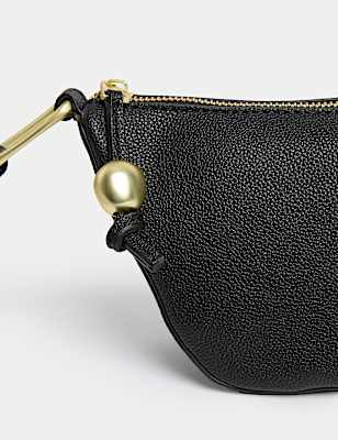 Faux Leather Mini Cross Body Bag