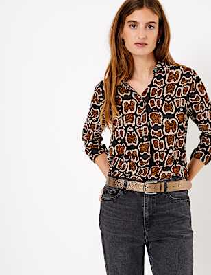 Leather Metallic Hip Belt