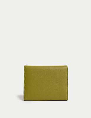 Small Leather Foldover Purse