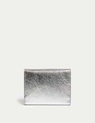 Small Leather Foldover Purse