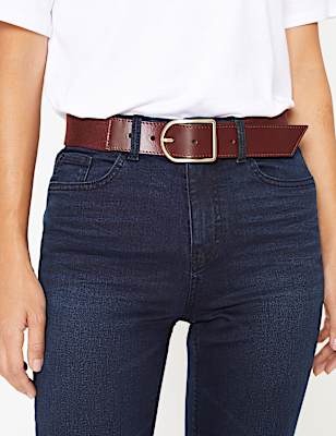 Leather Webbing Hip Belt