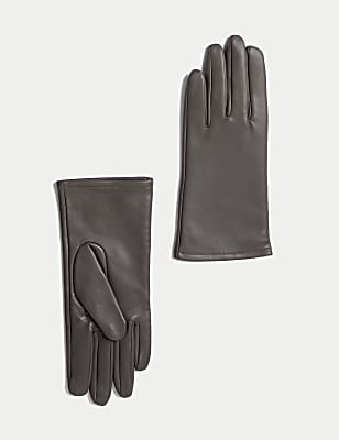 Leather Warm Lined Gloves