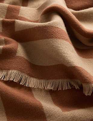 Woven Geometric Scarf