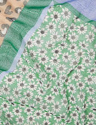 Printed Floral Scarf