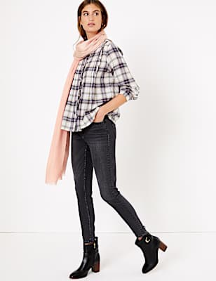Modal Colour Block Shawl