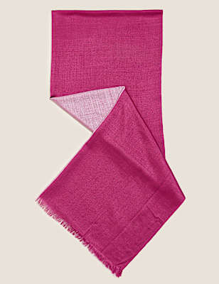 Modal Colour Block Shawl