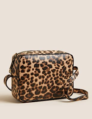 Faux Leather Cross Body Bag