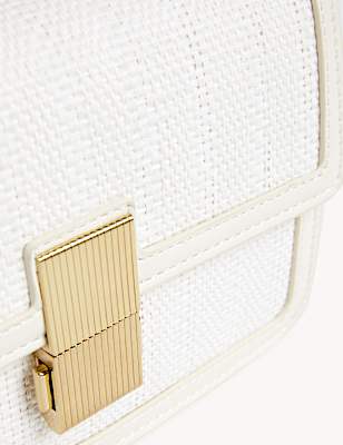 Faux Leather Cross Body Bag