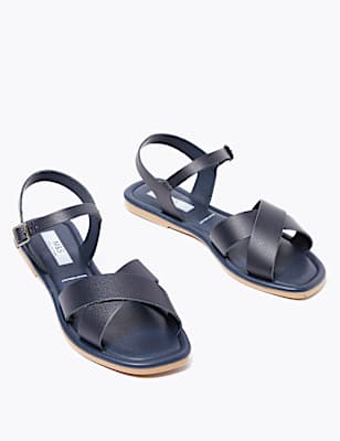 Leather Open Toe Sandals
