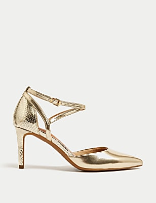 Wide Fit Stiletto Heel Court Shoes