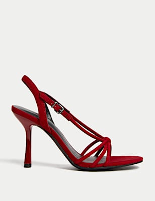 Strappy Stiletto Heel Sandals