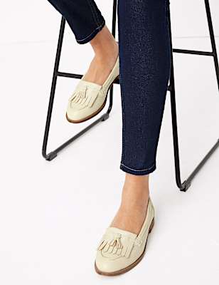 Patent Tassel Loafers
