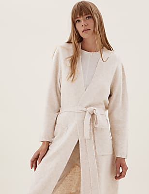 Belted Longline Cardigan
