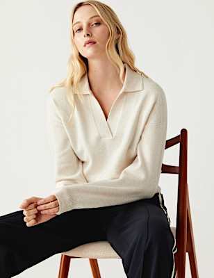 Collared Relaxed Jumper