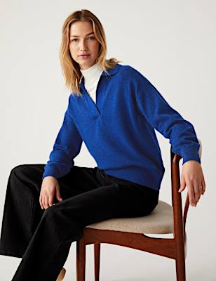 Collared Relaxed Jumper