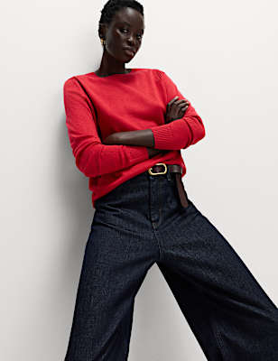 Cashmilon Sparkle Crew Neck Jumper