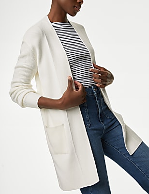 Soft Touch Knitted Longline Cardigan