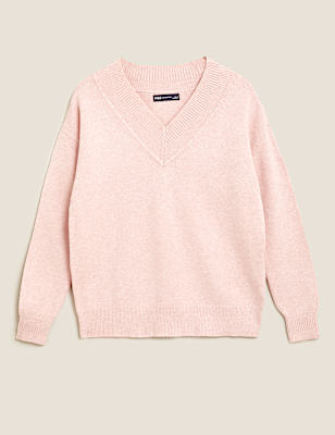 V-Neck Relaxed Jumper