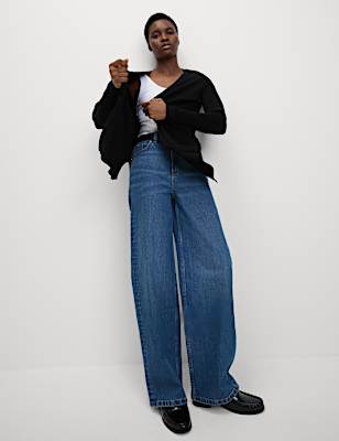 Ribbed Edge to Edge Longline Cardigan