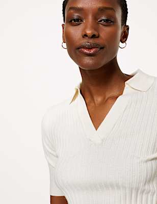 Textured Knitted Top