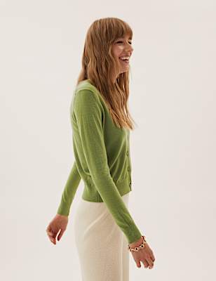 Pure Merino Wool Cardigan