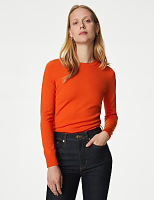 Pure Merino Wool Crew Neck Jumper