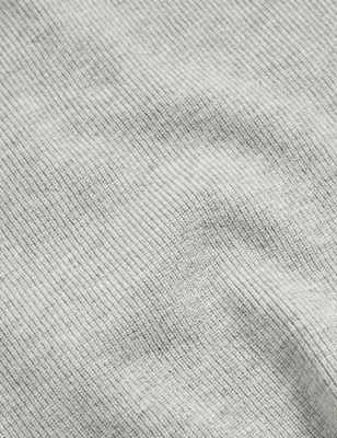 Air-Yarn Crew Neck Knitted Top