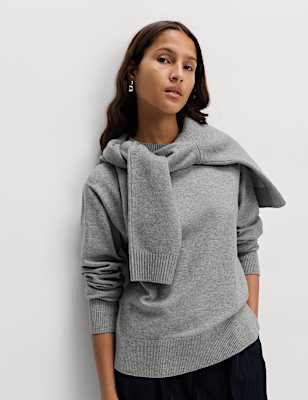 Air-Yarn Crew Neck Jumper