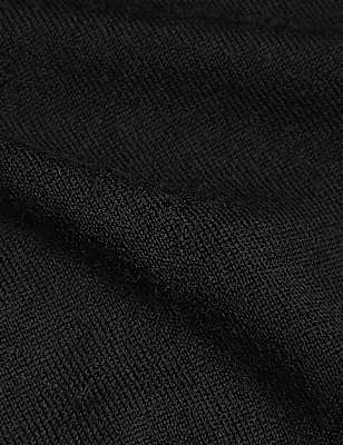 Pure Merino Wool Crew Neck Cardigan