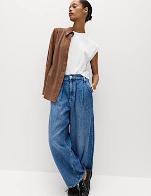 Pure Cotton Cap Sleeve T-Shirt