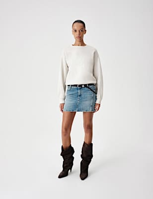Cotton Rich Crew Neck Sweatshirt
