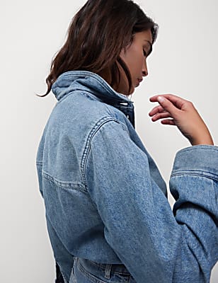 Denim Collared Shirt