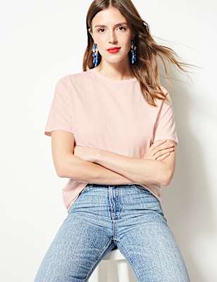 Pure Cotton Short Sleeve T-Shirt