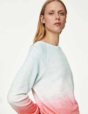 Pure Cotton Printed Sweatshirt